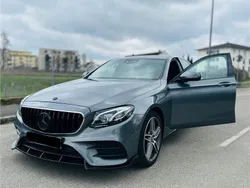 Grau Gebraucht 2016 Mercedes E400 AMG line Limousine | 31.500 € (Guter Preis)