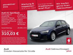 Navarrablau metallic Gebraucht 2024 Audi A1 Sportback Advanced Plus Kleinwagen | 25.490 € (Fairer Preis)
