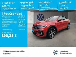 Rot Gebraucht 2024 VW T-Roc Cabriolet R-line Cabrio | 36.480 € (Etwas zu teuer)