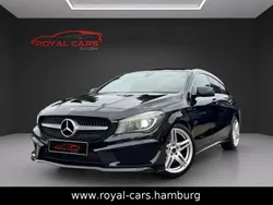 Schwarz Gebraucht 2015 Mercedes CLA250 Shooting Brake AMG line Kombi | 19.890 € (Etwas zu teuer)