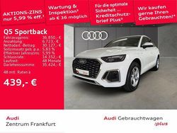 Ibisweiß Gebraucht 2021 Audi Q5 Sportback Ambiente SUV | 36.850 € (Guter Preis)