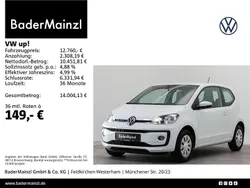 Pure white Gebraucht 2023 VW up! Kleinwagen | 12.760 € (Fairer Preis)