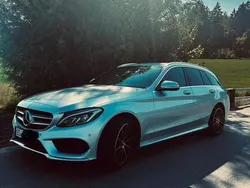 Silber Gebraucht 2015 Mercedes C220 AMG Kombi | 18.500 € (Etwas zu teuer)