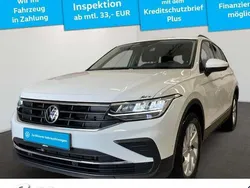 Pure white Gebraucht 2021 VW Tiguan Life SUV | 27.390 € (Guter Preis)