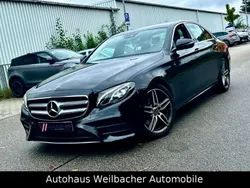 Obsidianschwarz metalliclack Gebraucht 2019 Mercedes E200 AMG line Limousine | 27.490 € (Fairer Preis)