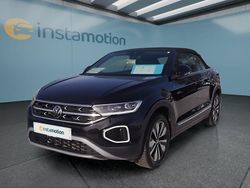 Schwarz Gebraucht 2025 VW T-Roc Cabriolet Cabrio | 26.399 € (Superpreis)