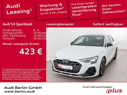 Gletscherweiß metallic Gebraucht 2024 Audi S3 Ambiente Limousine | 49.250 € (Fairer Preis)