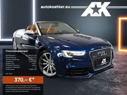Estorilblau kristalleffekt Gebraucht 2013 Audi RS5 Comfort Cabrio | 34.999 € (Superpreis)