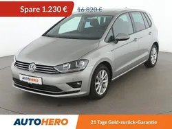 Grau Gebraucht 2015 VW Golf Sportsvan LOUNGE Van / Kleinbus | 15.240 € (Fairer Preis)