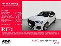 Gletscherweiß metallic Gebraucht 2025 Audi Q3 S-Line SUV | 42.930 € (Fairer Preis)