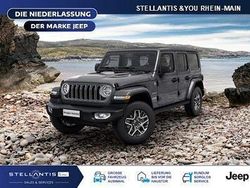 Schwarz Neu 2025 Jeep Wrangler Sahara SUV | 69.280 € (Etwas zu teuer)