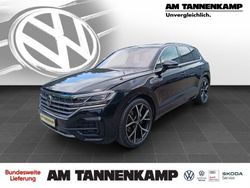 Deep black perleffekt (metallic) Gebraucht 2021 VW Touareg R-line SUV | 52.980 € (Teuer)