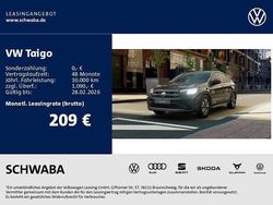 Schwarz Neu 2025 VW Taigo Goal SUV | 31.590 € (Etwas zu teuer)