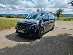 Schwarz Gebraucht 2020 Mercedes V300 AMG line Van / Kleinbus | 58.490 € (Etwas zu teuer)
