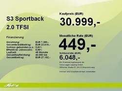 Navarrablau metallic Gebraucht 2019 Audi S3 Design Limousine | 30.999 € (Fairer Preis)
