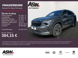 Graphitegrau metallic Neu 2025 Skoda Kodiaq SportLine SUV | 55.180 € (Teuer)