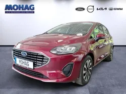 Rot Gebraucht 2022 Ford Fiesta Titanium Kleinwagen | 12.880 € (Fairer Preis)