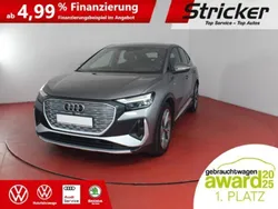 Taifungrau metallic (metallic) Gebraucht 2022 Audi e-tron Sportback S-Line SUV | 27.998 € (Superpreis)