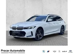 Weiß Gebraucht 2025 BMW 330e M Sport Kombi | 59.490 €