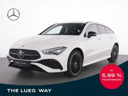 Unilack polarweiß Gebraucht 2024 Mercedes CLA250e Shooting Brake AMG Kombi | 35.335 € (Fairer Preis)