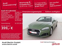 Distriktgrün metallic Gebraucht 2021 Audi A5 Cabriolet Basis Cabrio | 28.900 € (Superpreis)