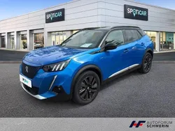 Vertigo blau perlmutt (metallic) Gebraucht 2021 Peugeot e-2008 GT SUV | 21.777 € (Teuer)