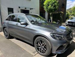 Silber Gebraucht 2018 Mercedes GLC250 AMG line SUV | 26.200 € (Guter Preis)