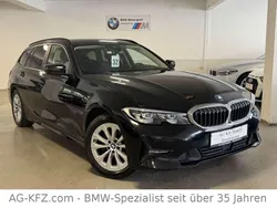 Schwarz Gebraucht 2021 BMW 318 Advantage Kombi | 17.950 € (Guter Preis)