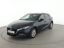 Blau Gebraucht 2017 Mazda 3 Exclusive-Line Limousine | 15.280 € (Etwas zu teuer)