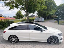 Weiß Gebraucht 2015 Mercedes CLA220 Shooting Brake AMG line Kombi | 11.500 € (Teuer)