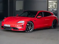 Karminrot Gebraucht 2024 Porsche Taycan Sport Turismo Limousine | 93.900 €