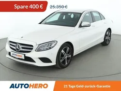 Weiß Gebraucht 2020 Mercedes C180 Avantgarde Limousine | 24.950 € (Guter Preis)