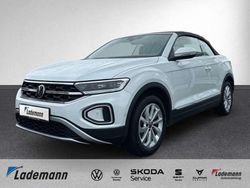 Pure white Gebraucht 2023 VW T-Roc Cabriolet Style Cabrio | 29.929 € (Guter Preis)