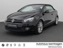 Schwarz Gebraucht 2012 VW Golf Cabriolet Basis Cabrio | 8.999 € (Fairer Preis)