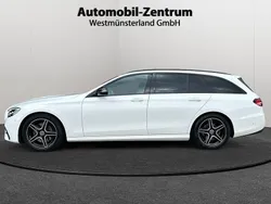 Weiß Gebraucht 2022 Mercedes E220 AMG line Kombi | 41.900 € (Teuer)