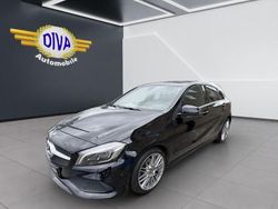 Schwarz Gebraucht 2016 Mercedes A200 AMG line Limousine | 17.999 € (Etwas zu teuer)