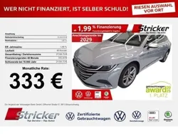 Mondsteingrau Gebraucht 2023 VW Arteon Elegance Kombi | 33.890 € (Guter Preis)