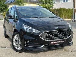 Obsidianschwarz metallic Gebraucht 2021 Ford S-MAX Vignale Van / Kleinbus | 27.950 € (Etwas zu teuer)