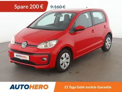 Rot Gebraucht 2019 VW up! move up! Kleinwagen | 8.470 € (Fairer Preis)