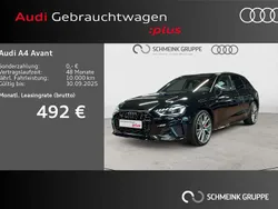 Mythosschwarz metallic Gebraucht 2024 Audi A4 S-Line Kombi | 51.980 €