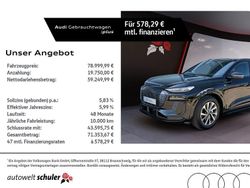 Schwarz Gebraucht 2025 Audi Q6 e-tron S-Line SUV | 79.000 € (Etwas zu teuer)