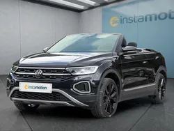 Schwarz Gebraucht 2024 VW T-Roc Cabriolet Cabrio | 28.799 € (Fairer Preis)
