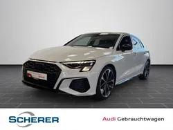 Gletscherweiß metallic (metallic) Gebraucht 2024 Audi S3 Ambiente Limousine | 43.190 € (Fairer Preis)