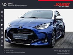 Nachtblau mica metallic, dach weiss Gebraucht 2020 Toyota Yaris Hybrid Style Kleinwagen | 18.490 € (Fairer Preis)