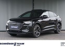 Schwarz Gebraucht 2023 Audi Q4 Sportback e-tron S-Line SUV | 39.999 € (Teuer)