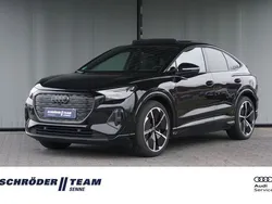Schwarz Gebraucht 2023 Audi Q4 Sportback e-tron S-Line SUV | 42.990 € (Fairer Preis)