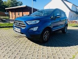 Blau Gebraucht 2018 Ford Ecosport Titanium SUV | 11.998 € (Fairer Preis)