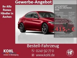 Rot Neu 2025 Alfa Romeo Giulia TZ Veloce Limousine | 49.850 €