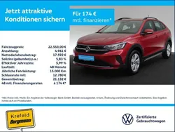Kings red metallic (metallic) Gebraucht 2023 VW Taigo Life SUV | 22.553 € (Guter Preis)
