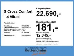 Weiß Neu 2025 Suzuki SX4 S-Cross Comfort SUV | 22.690 € (Superpreis)